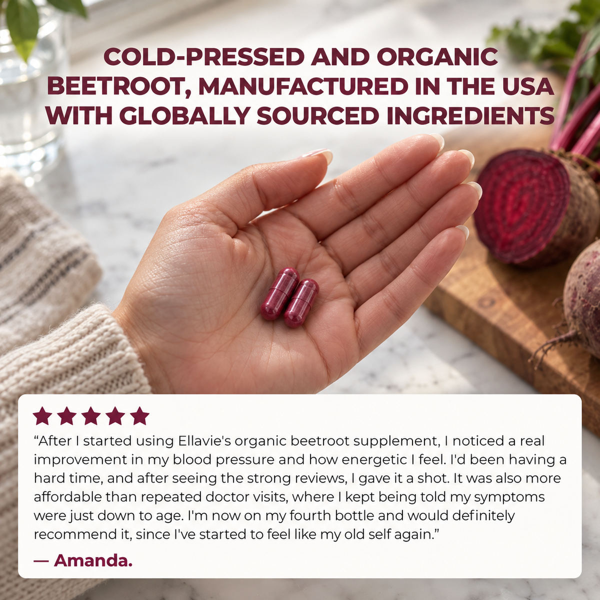 Organic Beetroot Capsules