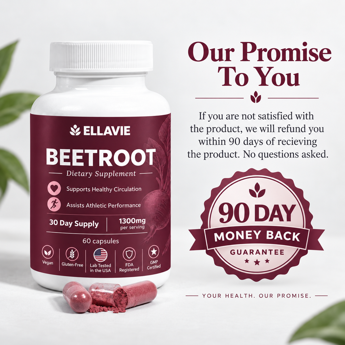 Organic Beetroot Capsules